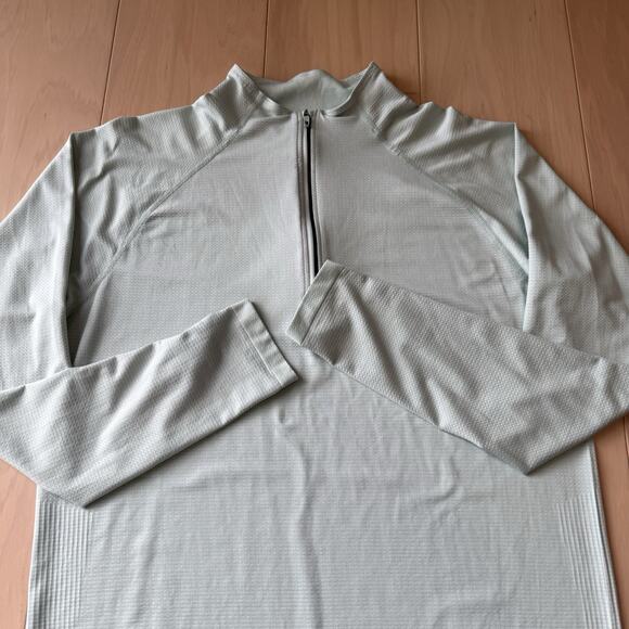 Lululemon Metal Vent Tech Pullover L Light Green Utility Athleisure Workout - Picture 4 of 11